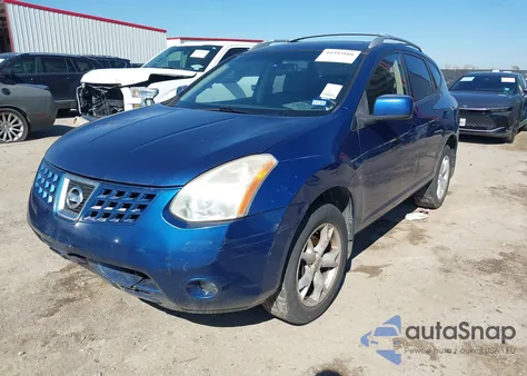 2008 Nissan Rogue Sl из США, поврежденный, VIN JN8AS58V48W133708